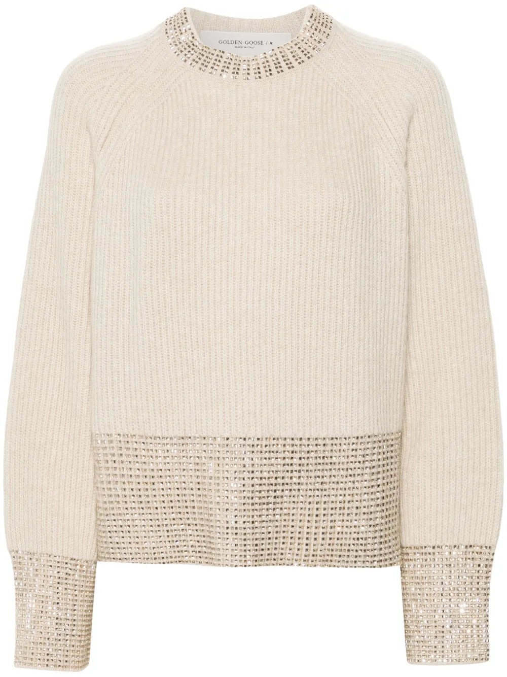 Crystal-Embellished Sweater