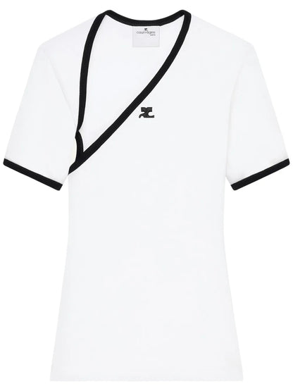 Slash Contrast T-Shirt