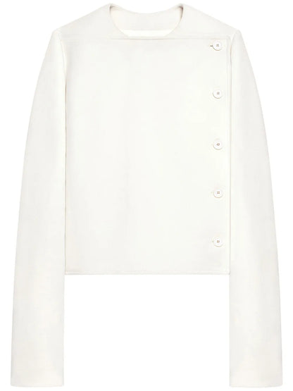 Buttoned Tailored Jacket