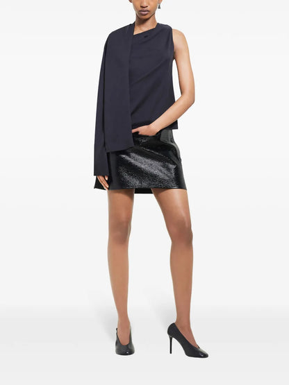 Asymmetric Off-Shoulder T-Shirt