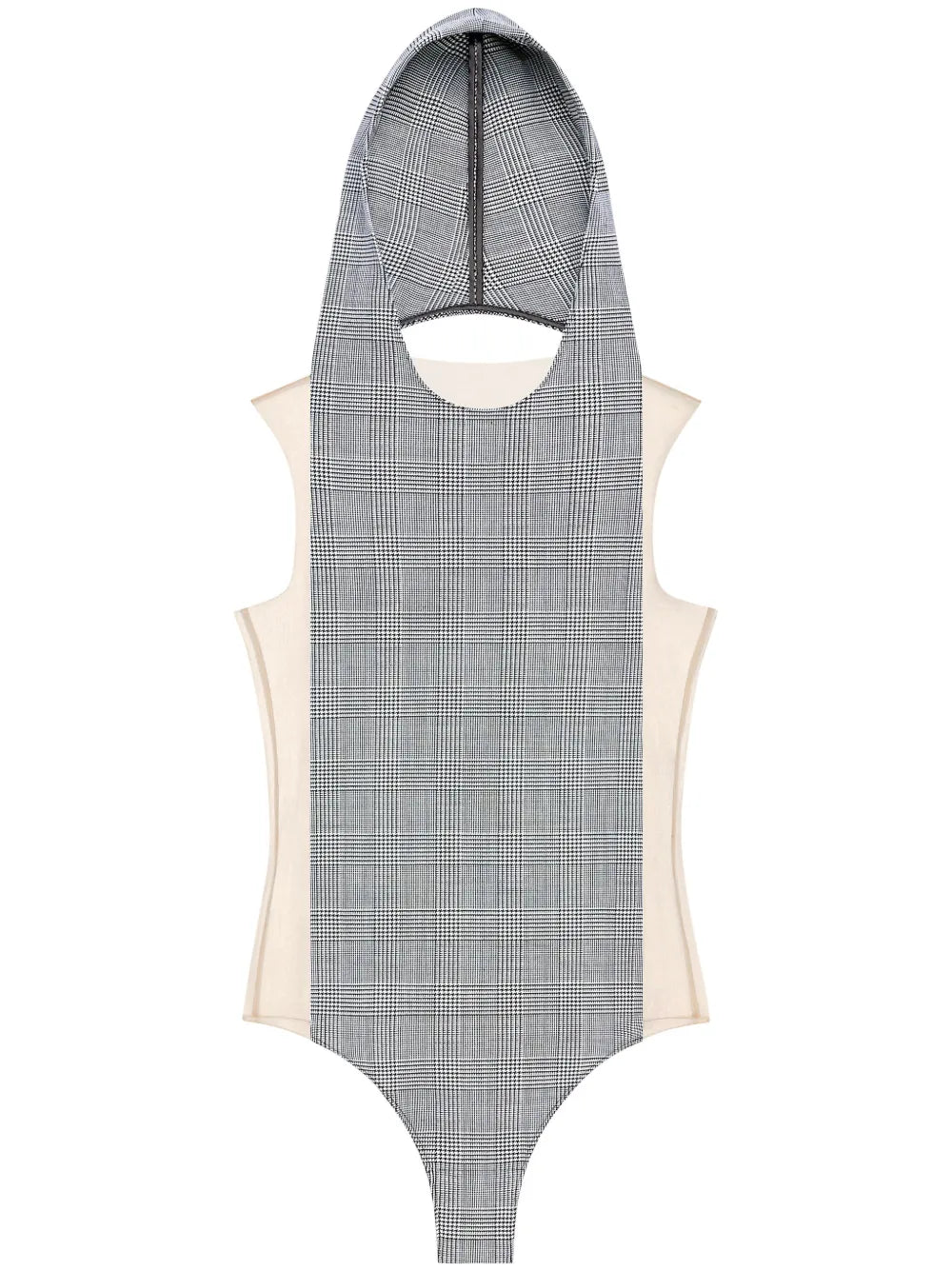 Illusion Hooded Bodysuit