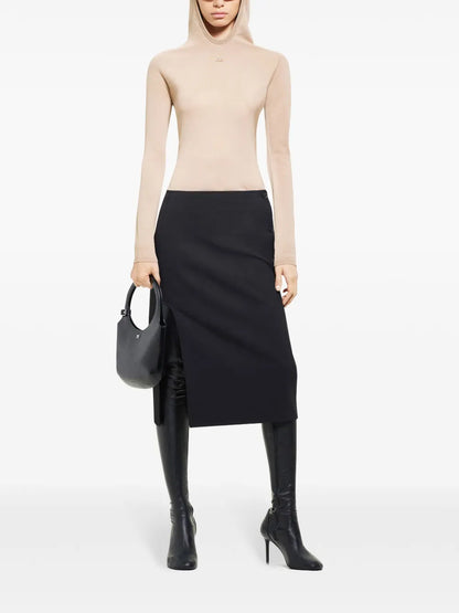 Hooded Knitted Top