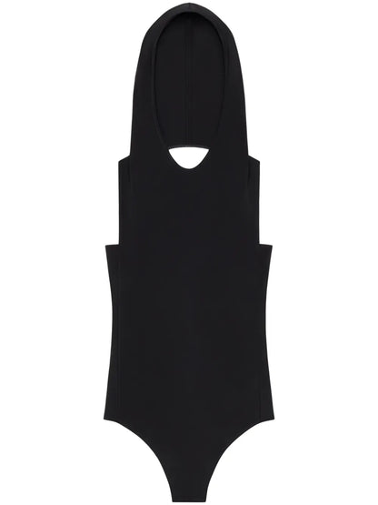 Illusion Hooded Bodysuit