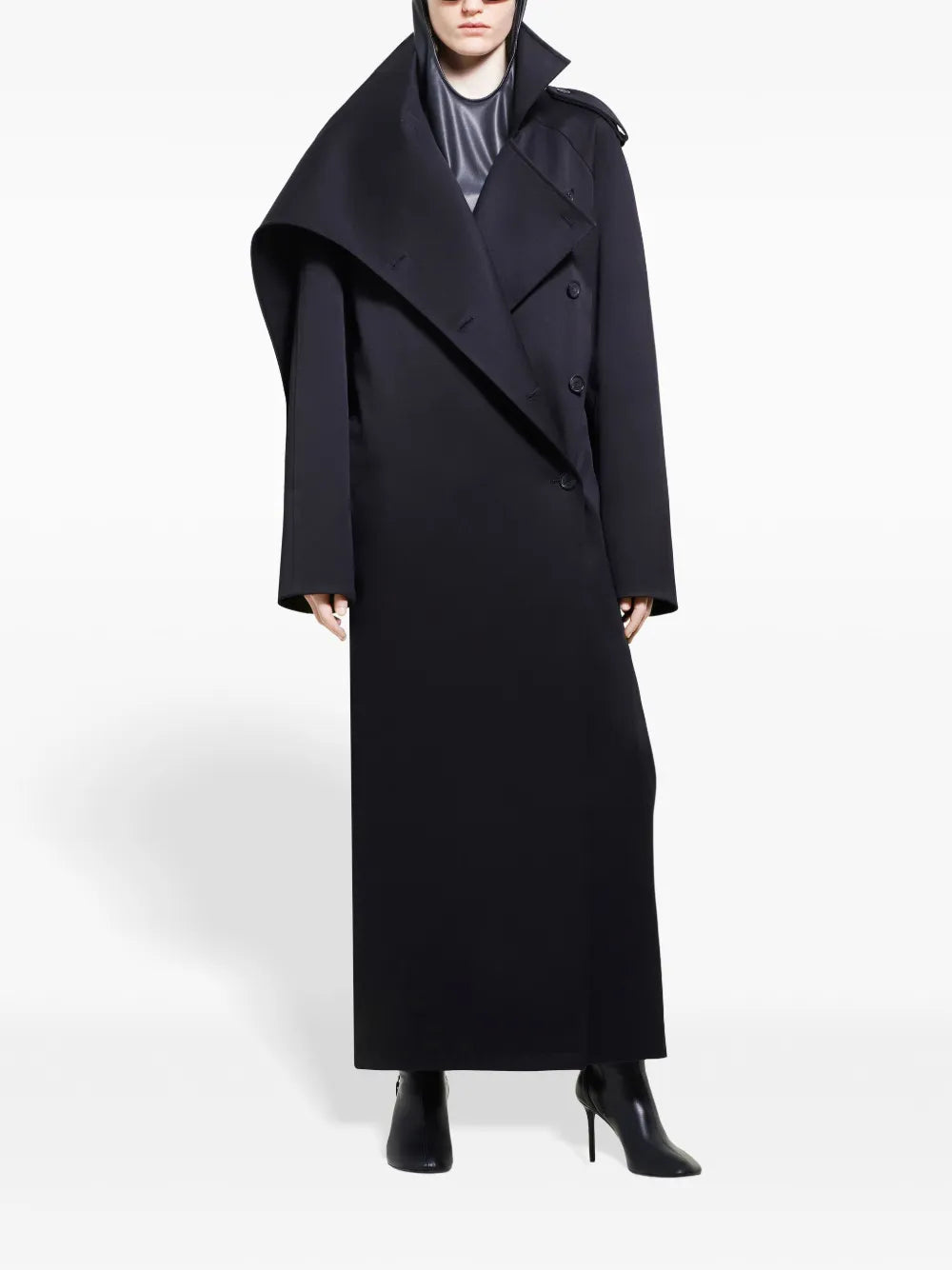 Oblique Trench Coat