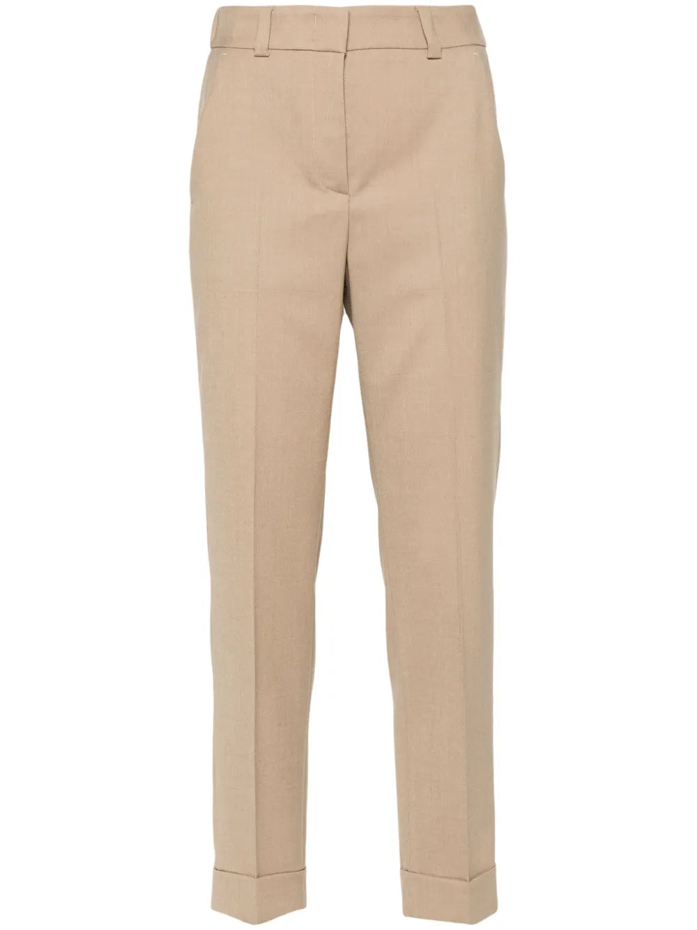 Straight-Leg Tailored Trousers