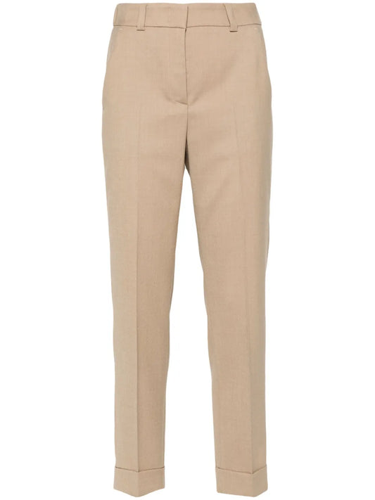 Straight-Leg Tailored Trousers