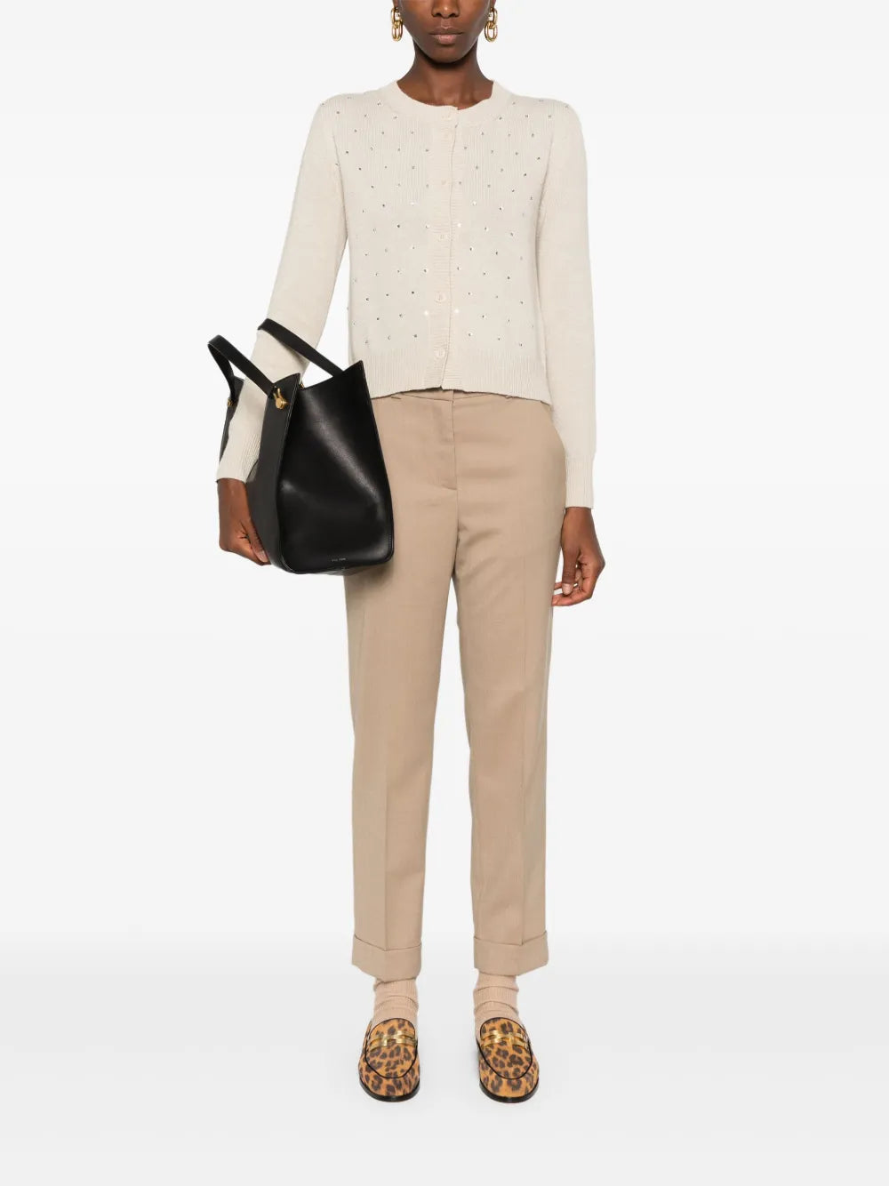 Straight-Leg Tailored Trousers