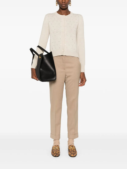 Straight-Leg Tailored Trousers