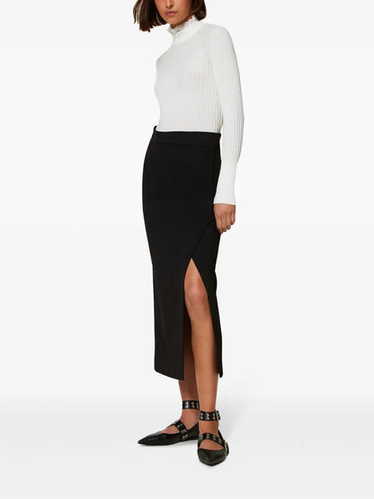 Asymmetric Long Skirt