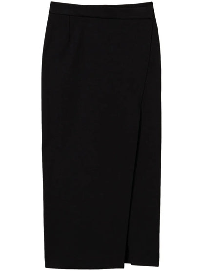 Asymmetric Long Skirt