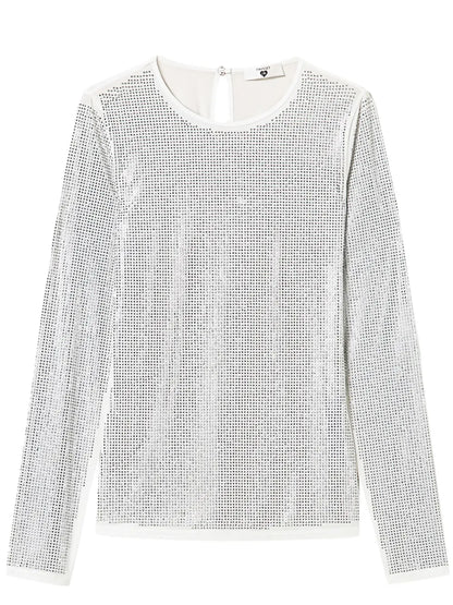 Crystal-Embellished T-Shirt