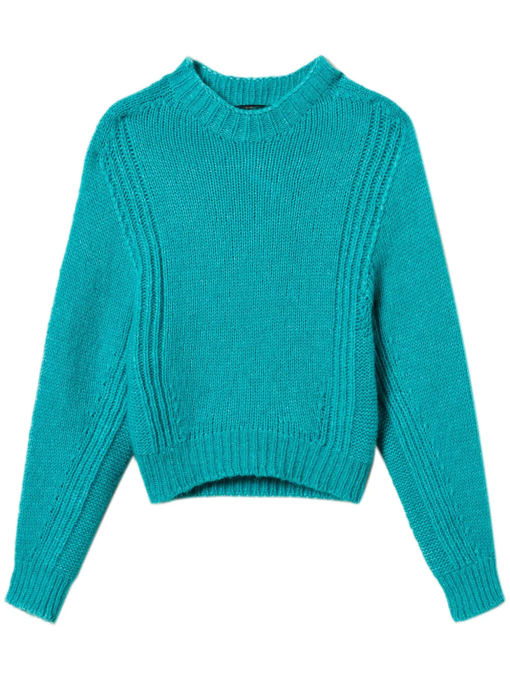 Crew-Neck Knitted Jumper