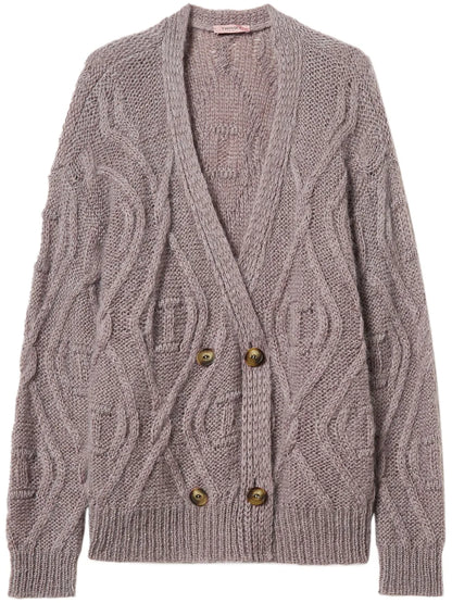 Double-Breasted Cardigan