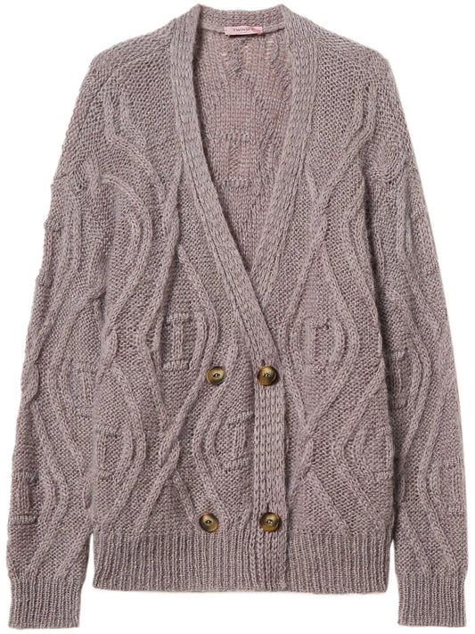 Double-Breasted Cardigan