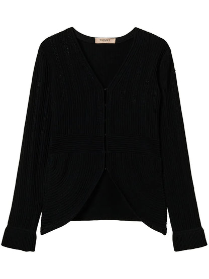 Fitted Knit Cardigan