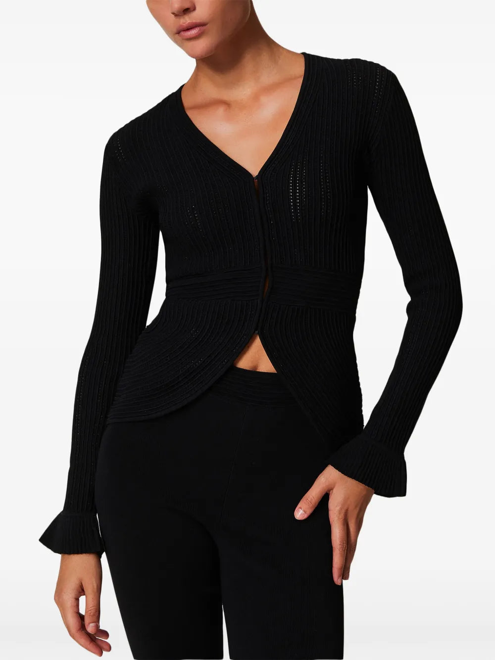 Fitted Knit Cardigan