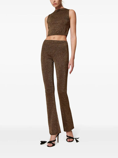 Lurex Knitted Top