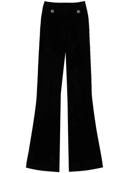 Oval T Knit Flared Trousers