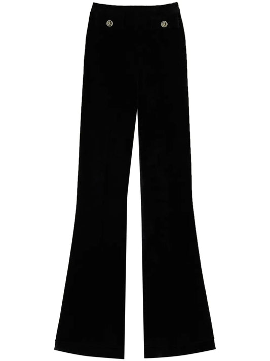 Oval T Knit Flared Trousers