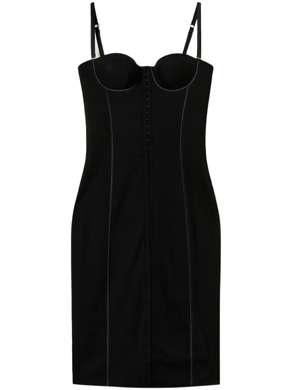 Hooked Bustier Midi Dress