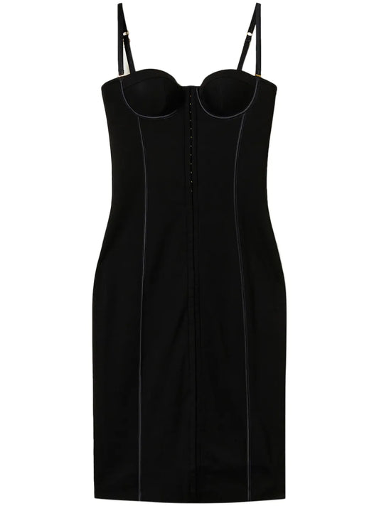 Hooked Bustier Midi Dress