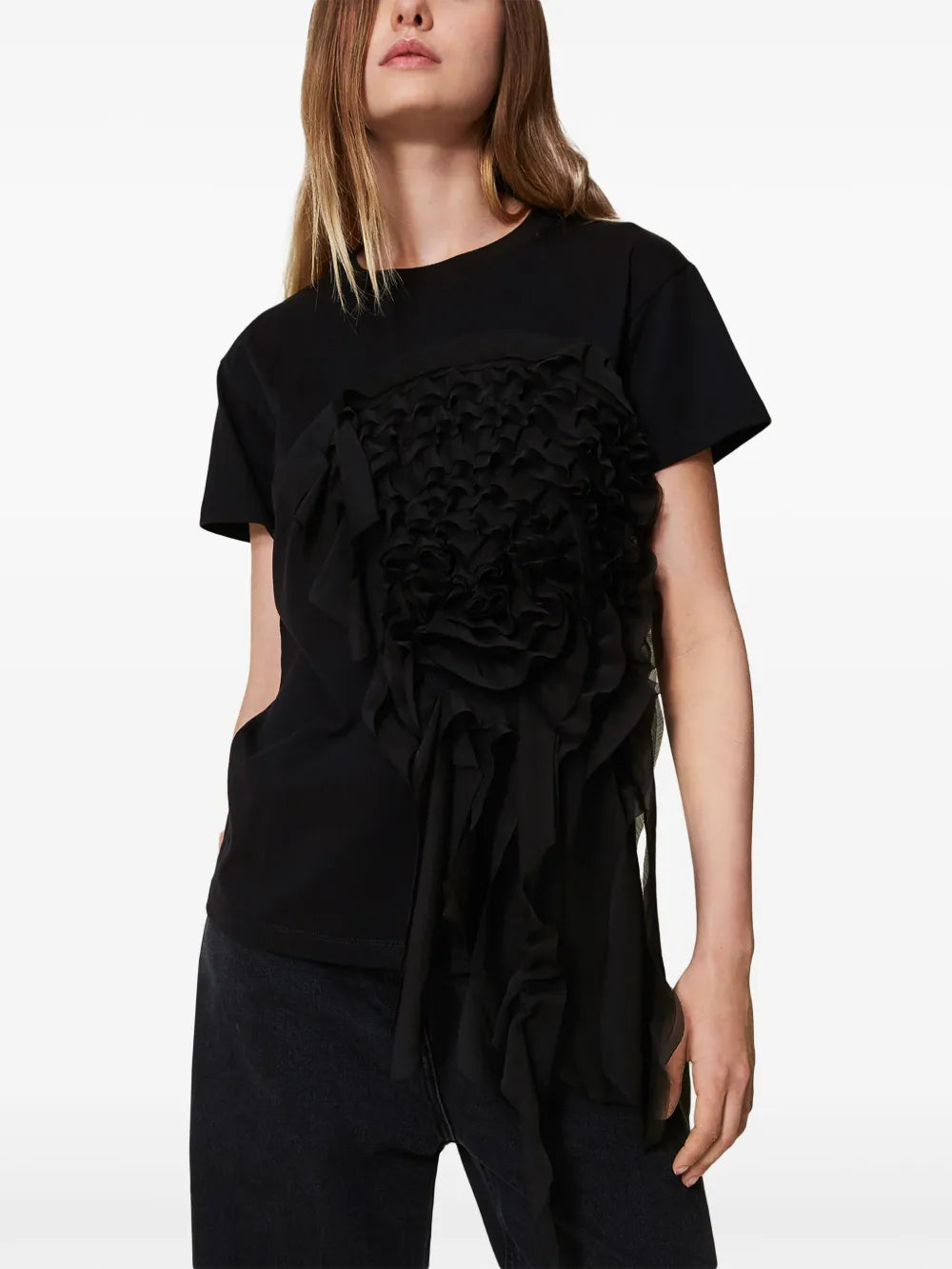 Ruffled T-Shirt