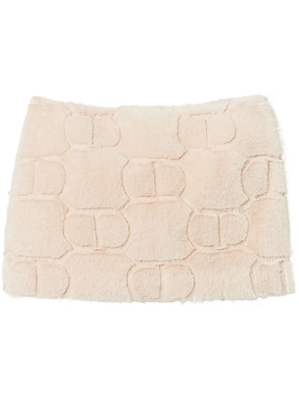 Shearling Mini Skirt