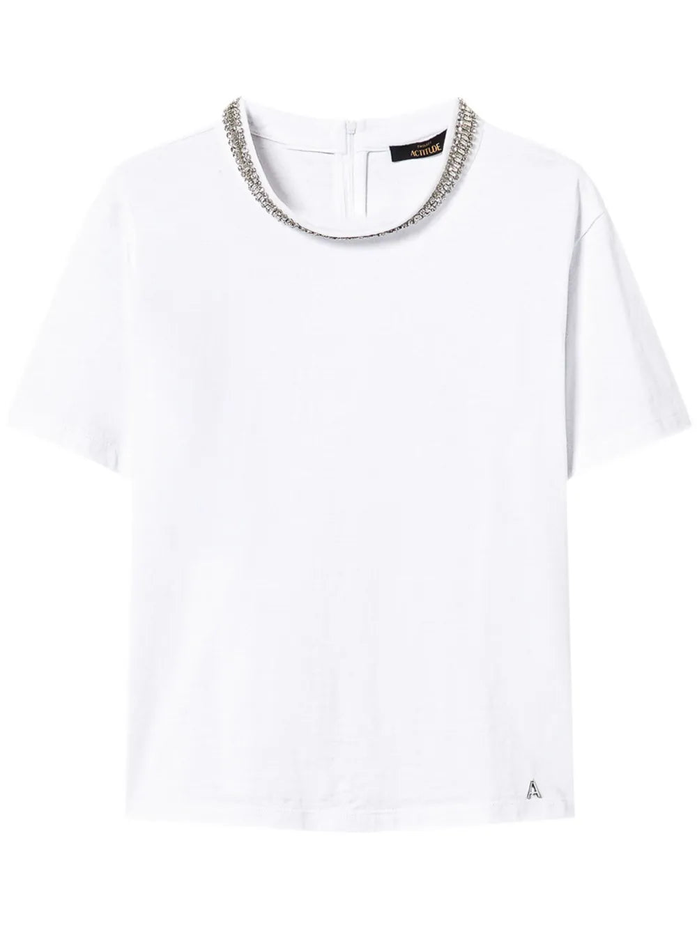 Crystal-Embellished T-Shirt