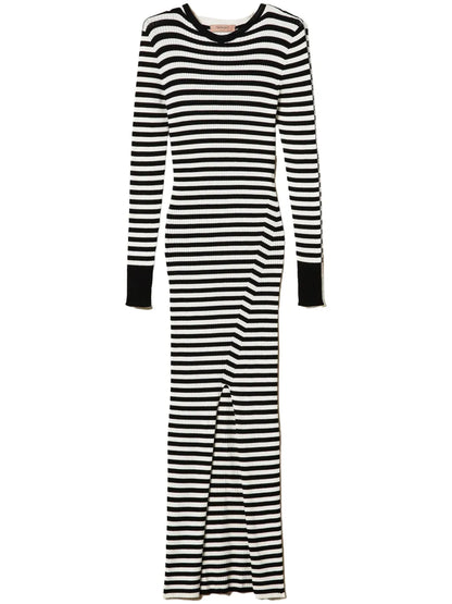 Striped Knit Dress