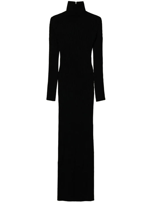 Cut-Out Knitted Dress