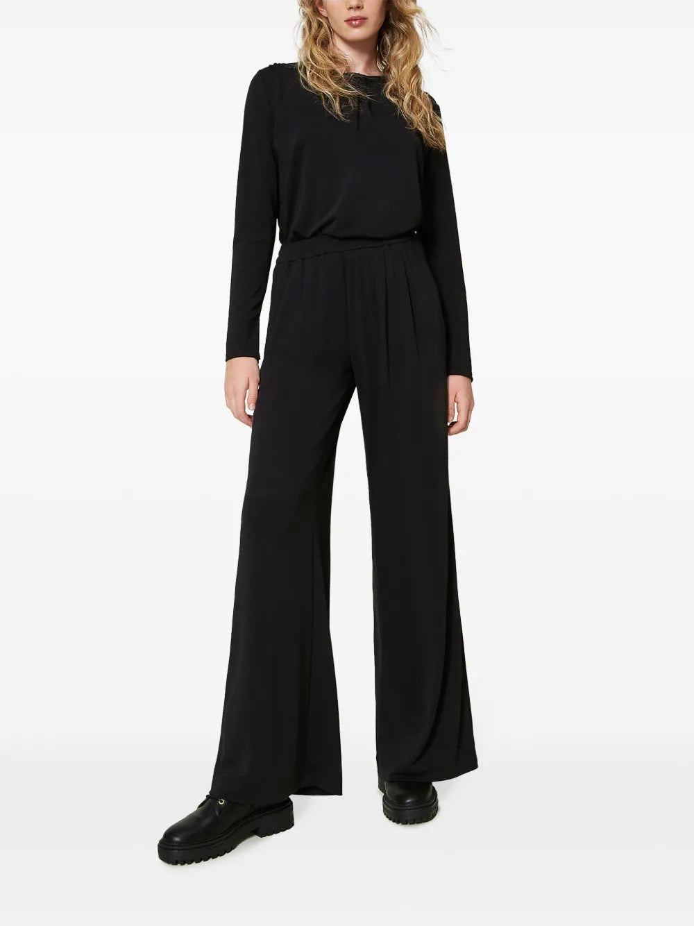 Jersey Palazzo Trousers