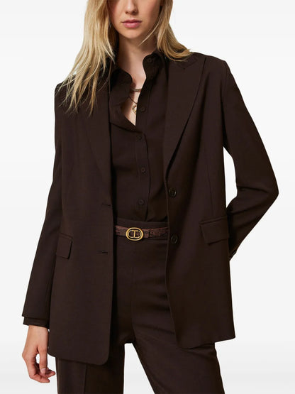 Logo-Plaque Blazer