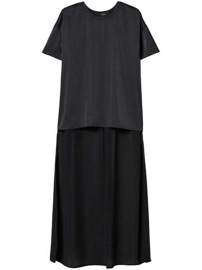 Satin Asymmetric Blouse