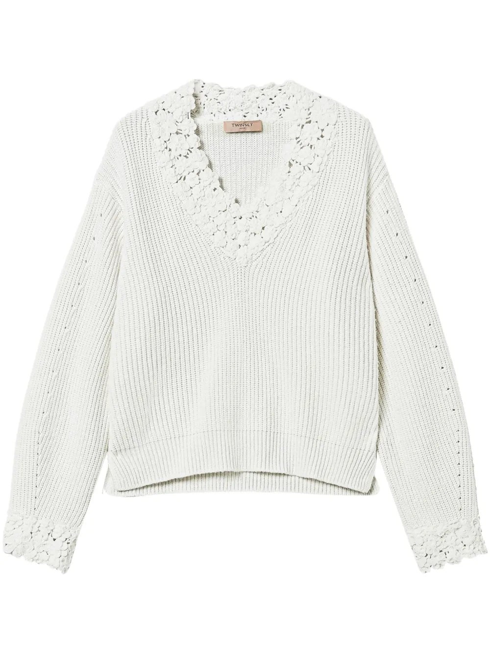 Embroidered-Design Jumper