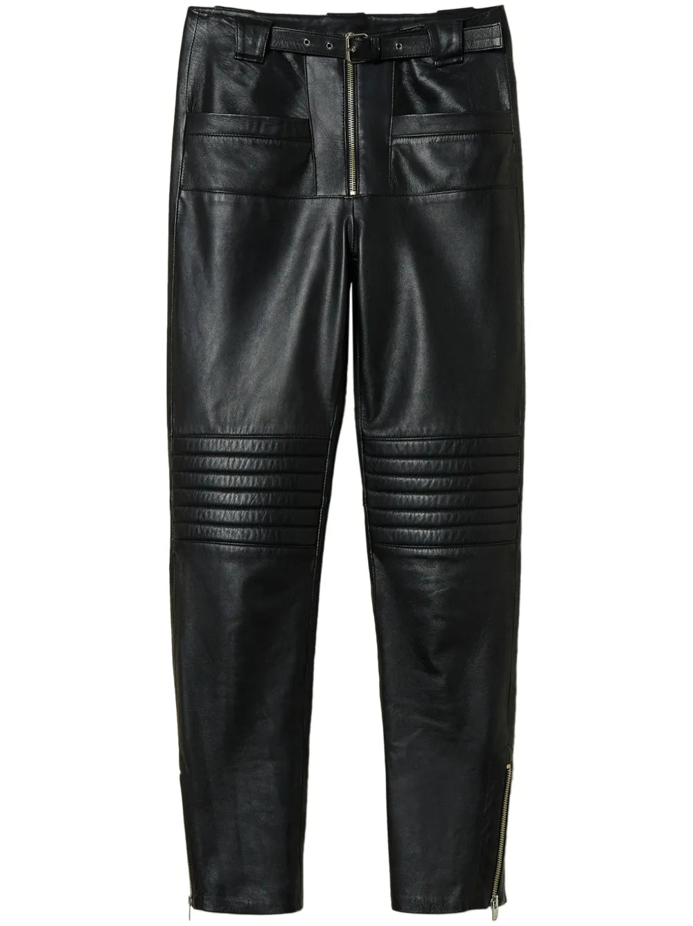 Fairfax Leather Biker Trousers