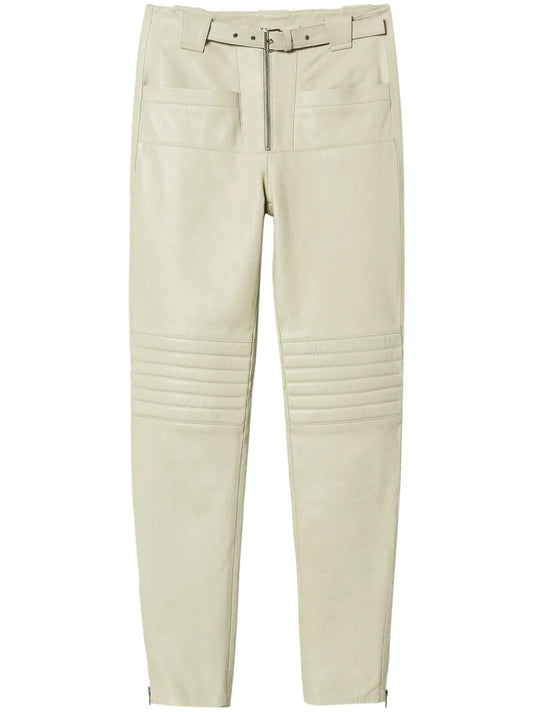 Fairfax Leather Biker Trousers