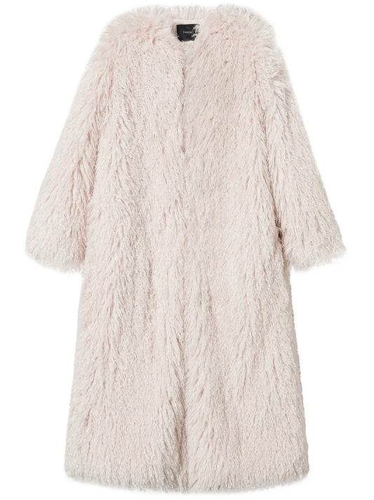 Faux-Fur Long Coat
