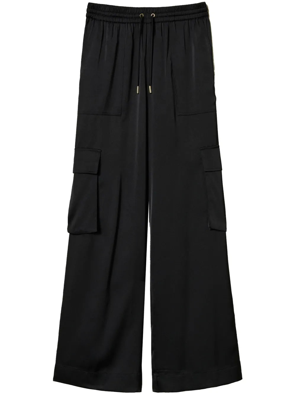 Satin Cargo Trousers