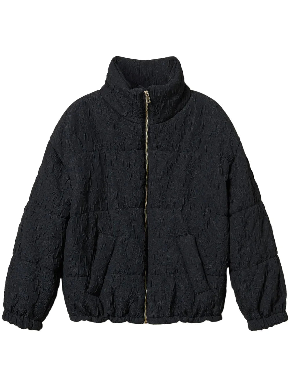 Embossed Puffer Jacket