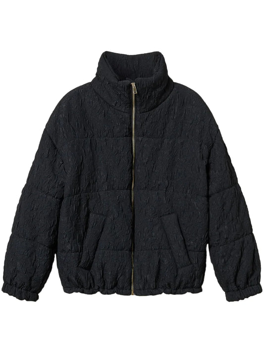 Embossed Puffer Jacket