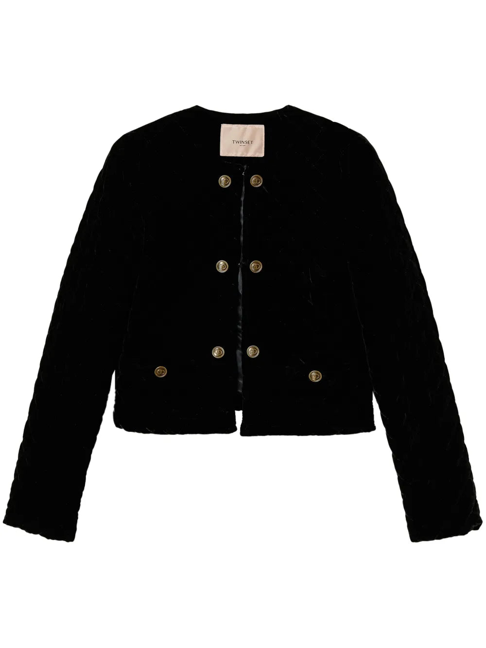 Velvet Cropped Jacket