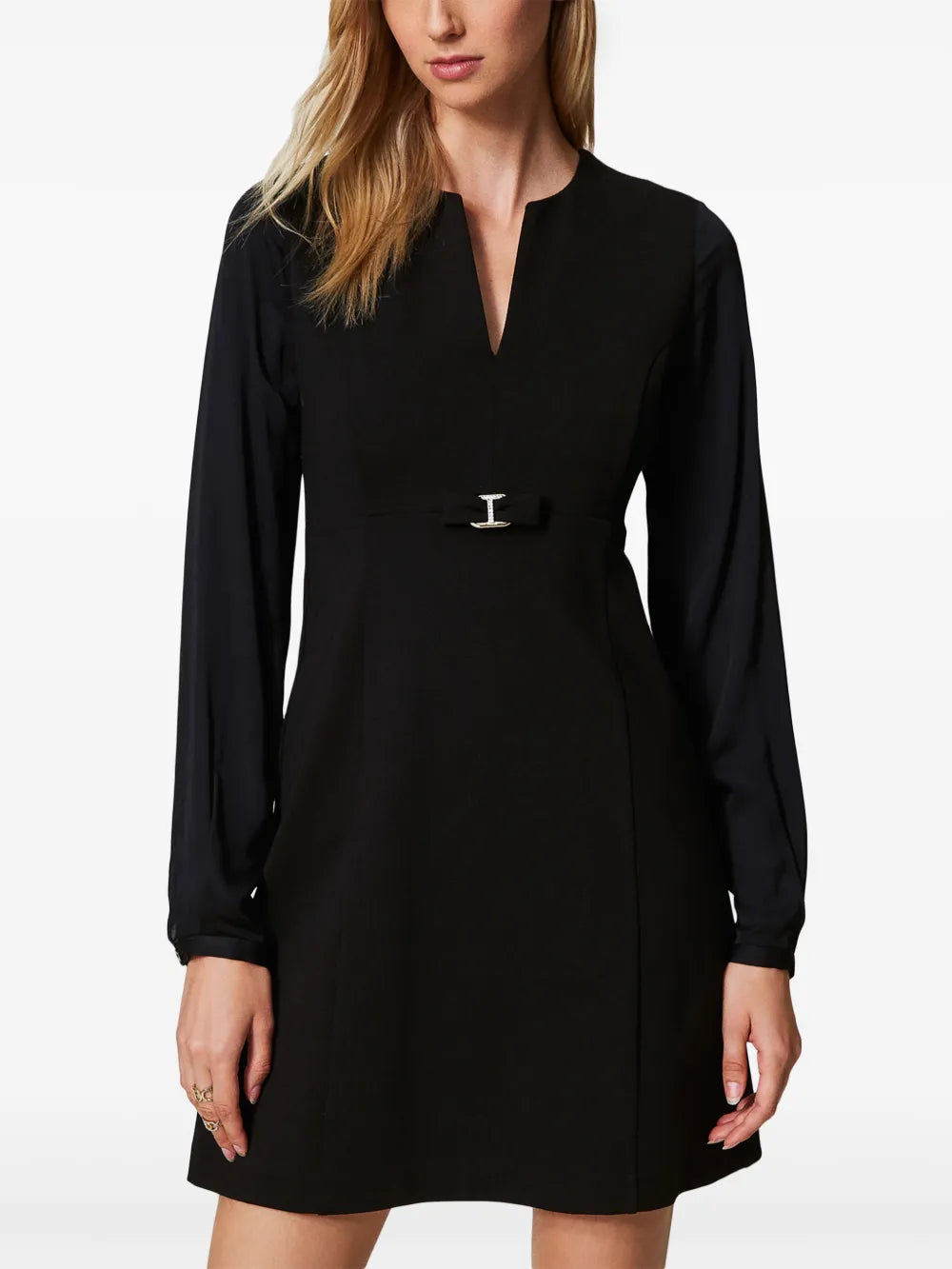 Bow Oval T Mini Dress