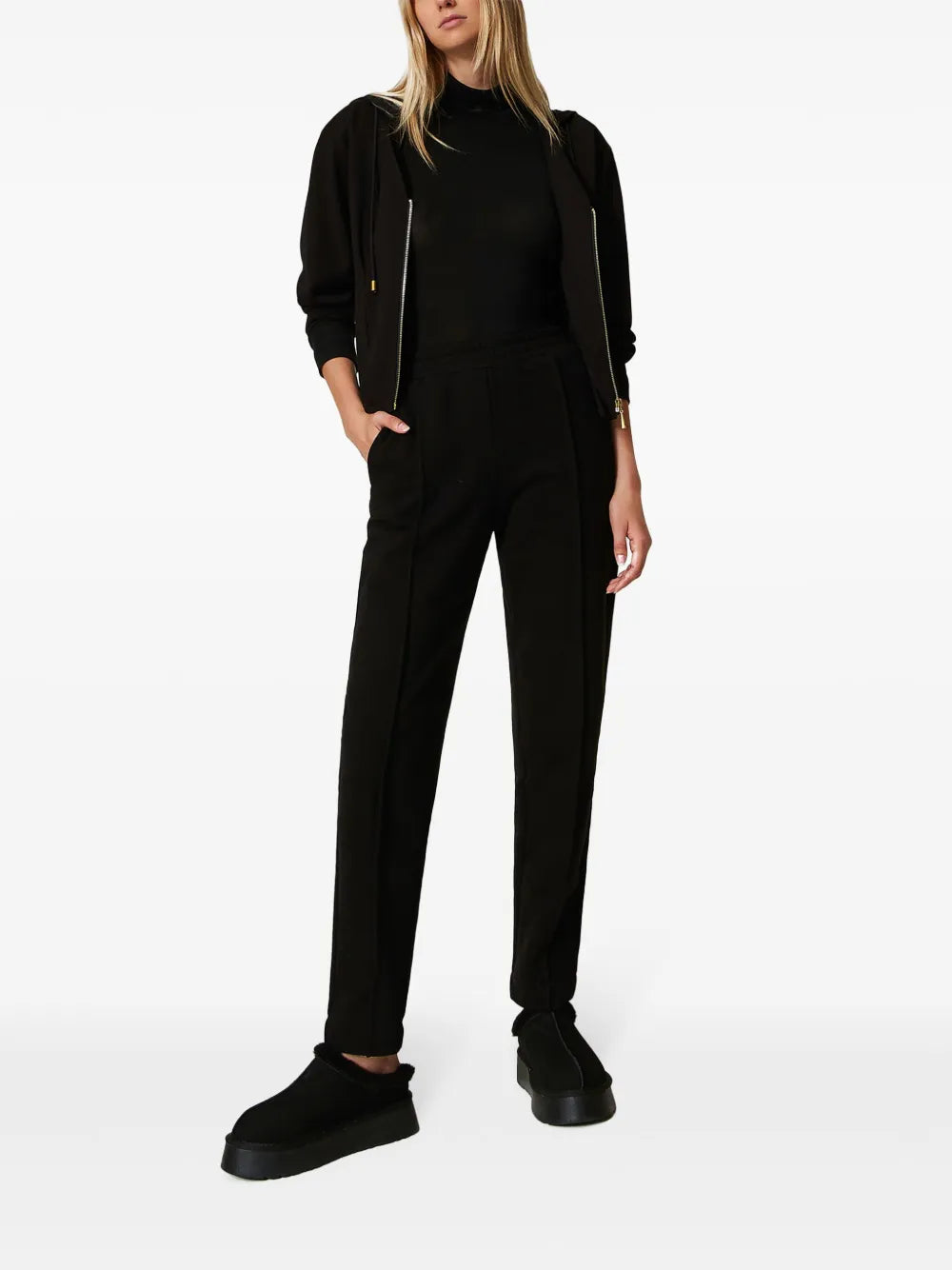 Plush Cigarette Trousers