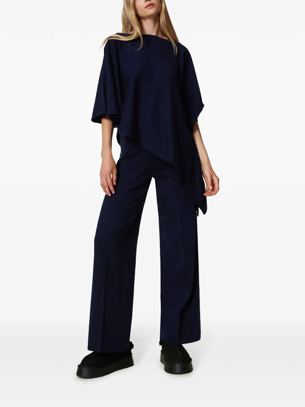 Knitted Palazzo Pants