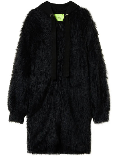 Myfo Hooded Knit Coat