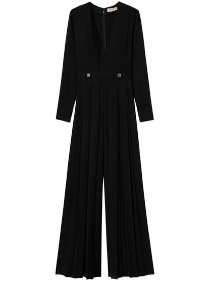 Pleated Jumpsuit