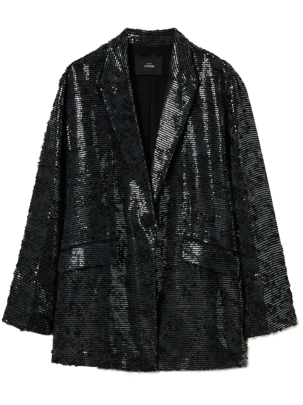 Sequin-Embellished Blazer
