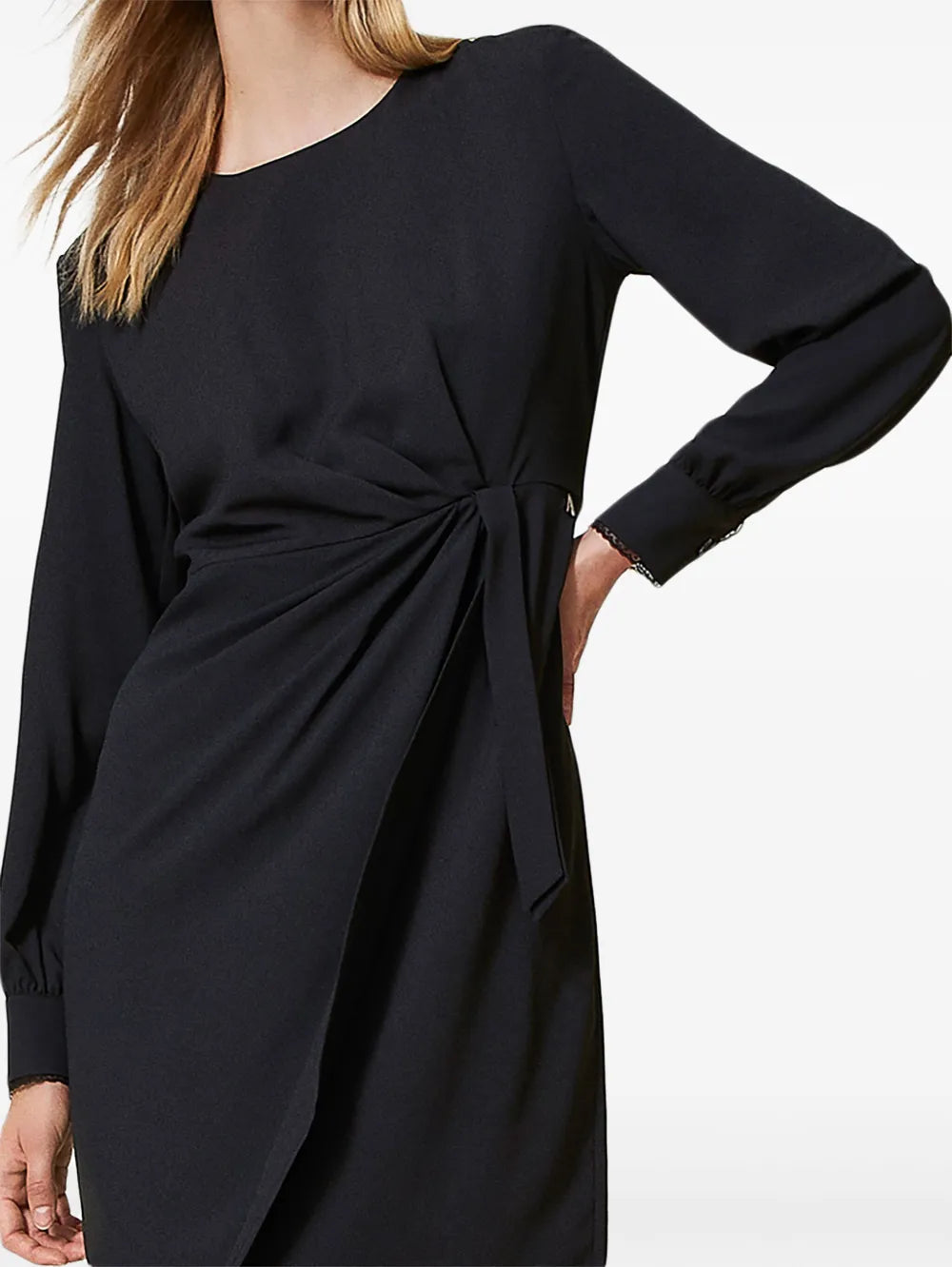 Ruched-Detail Dress