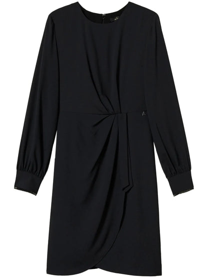 Ruched-Detail Dress