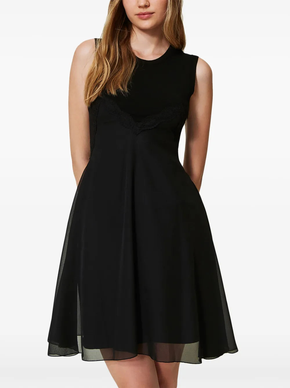 Panelled Mini Dress